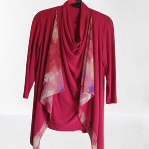 COPY - ANTTHONY Original Three Piece Pant set in Pink with 3/4 Length Sleeves